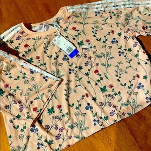 Adidas cropped tee